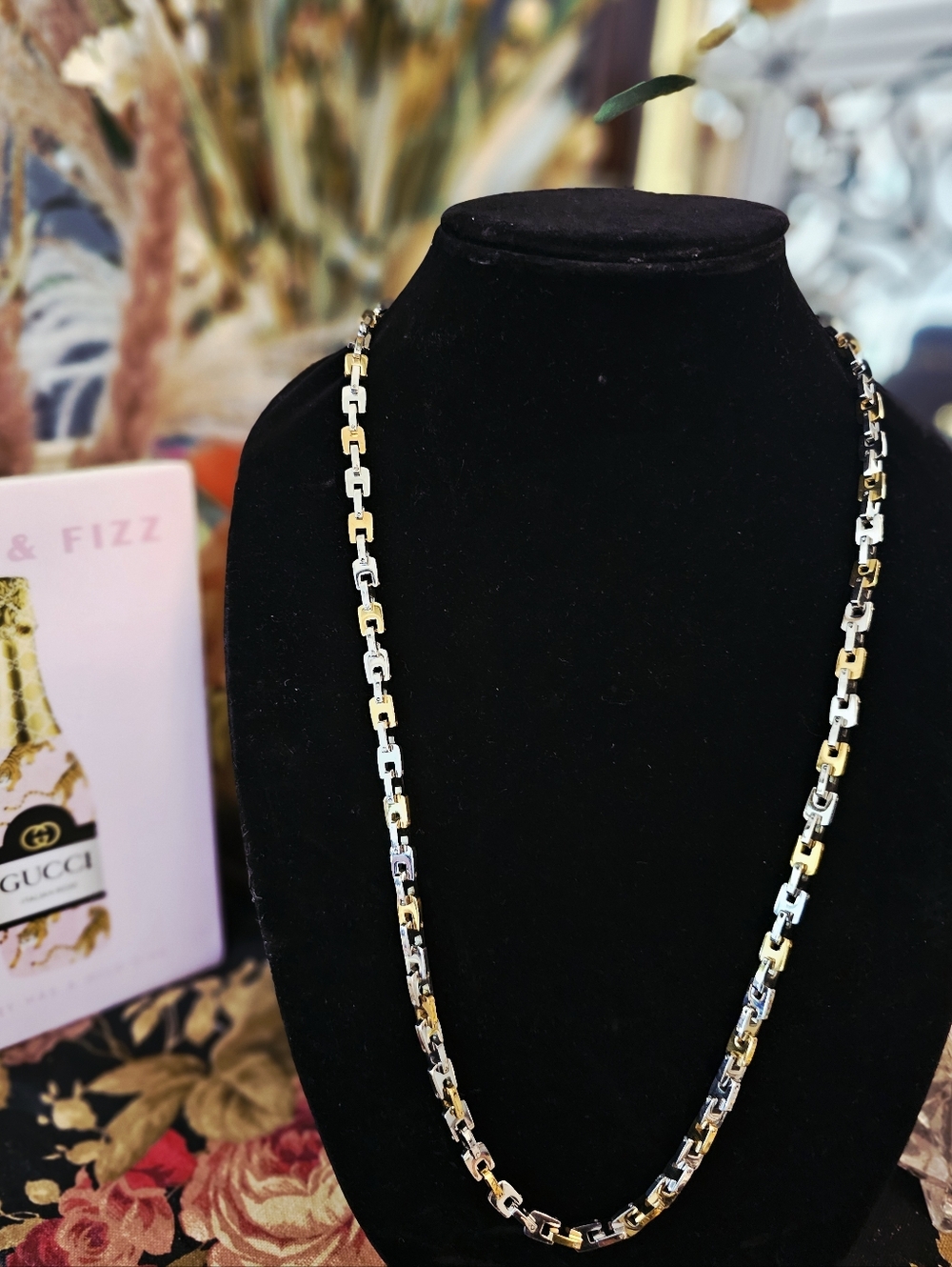 Stainless Steel 2-tone Necklace